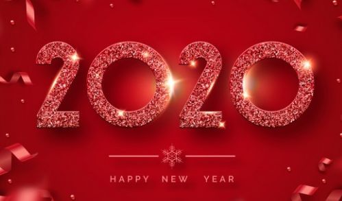 رسائل رأس السنة الميلادية 2020 Happy New Year ||بطاقة معايدة مع خطيبتك أو حبيبتك أو زوجتك
